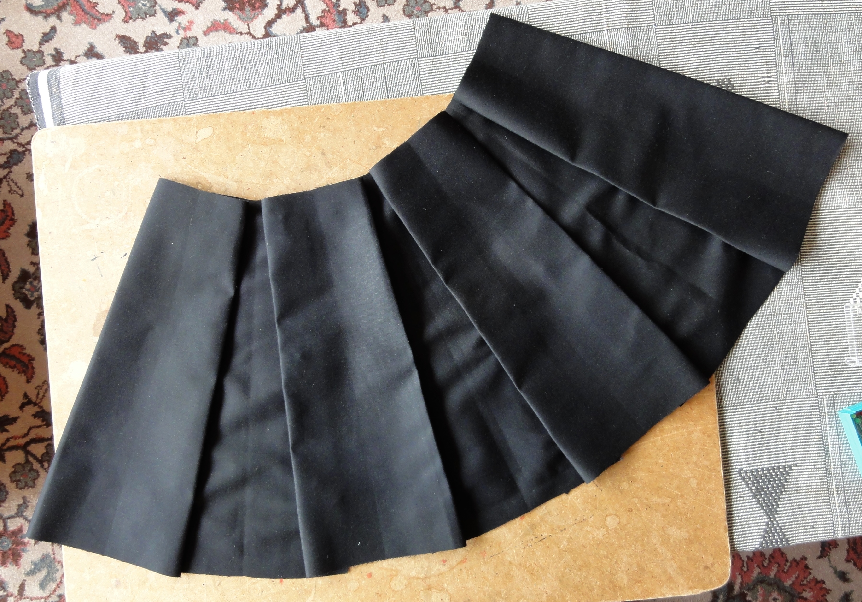 Making a flared, box pleated skirt | Tamaki Is A Girl